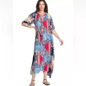 Johnny Was Cordelia Easy Midi Dress